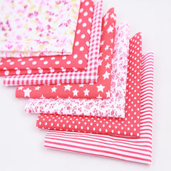 7pcs Large Cloth DIY Cotton Patchwork Doll Decorative Strips