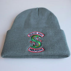 Men's Embroidered Knitted Hat Warm Pullover Street Hip-hop Hat