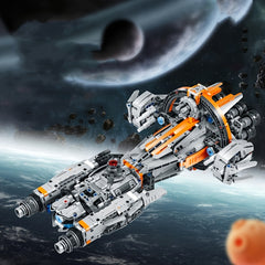 High Tech Starship Combat Aircraft Building Block MOC Educational Toys