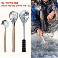 2pcs Ice Fishing Scoop Ice Skimmer Winter Fishing Accessories