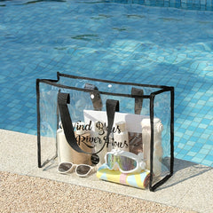 Transparent Outdoor Swimming Bag Waterproof Beach Bag