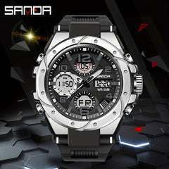 Men's Military Watch Tactical Sports Waterproof Digital Wrist Watch