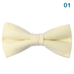 Macaron Solid Men's Bow Tie for Shirt