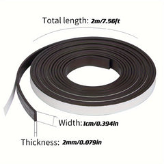 Flexible Magnetic Tape Roll Strong Adhesive Craft DIY Projects Whiteboards