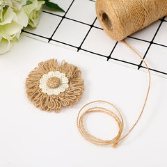 1pc 109 Yards Jute Rope for DIY Artworks Decoration Gift Wrapping