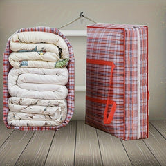 2pcs Waterproof Woven Bags Large Hand Held Packaging And Moving Bags