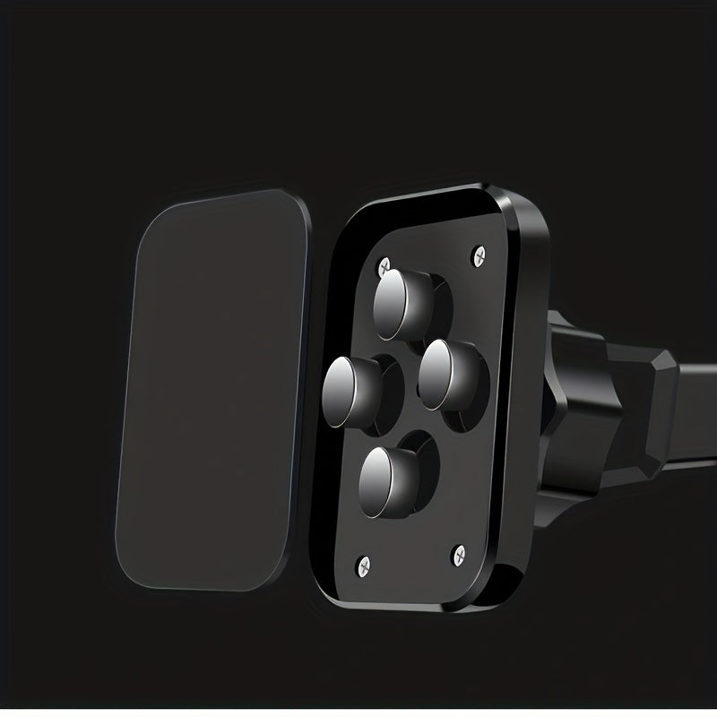 Magnetic Car Phone Holder Telescopic Dashboard & Windshield Bracket