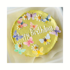 Edible Butterfly Cake Toppers - Wafer Paper Cupcake Decorations