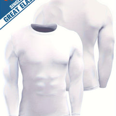 Men's Compression Sport T-Shirt - Quick Drying Sweatshirt for Fitness