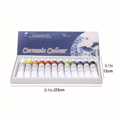 12ml 12 Acrylic Paint Set for Artists & Enthusiasts