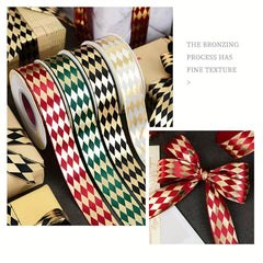 5m Rhinestone Shaped Gilded Ribbon DIY Hair Accessories