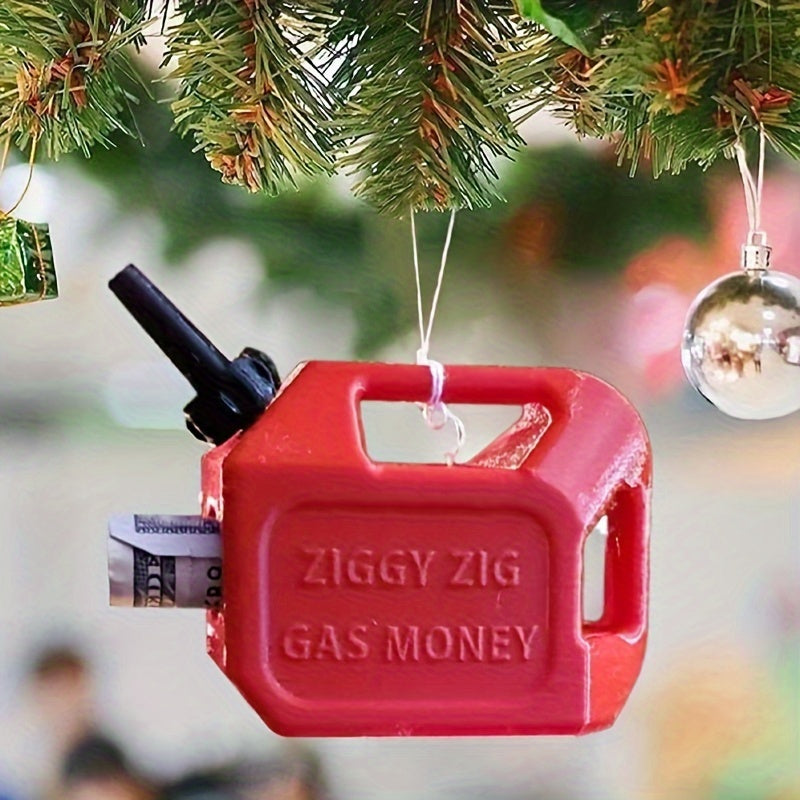 Christmas Tree Gas Tank Resin Decoration Pendant
