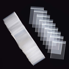 500 Small Self Sealing Transparent Plastic Bags 5.99 cm x 8.99 cm