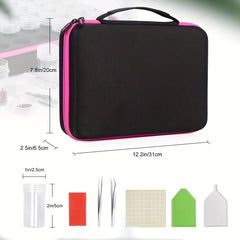 Portable Jewelry Storage Box with Tube