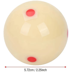 Regulation Size Billiard Pool Ball Red Dot Cue Ball Snooker Training Ball