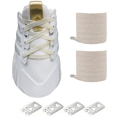 Elastic No Tie Shoelaces System for Adult and Kids Shoes