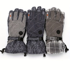 Men's Winter Ski Gloves for Cold Weather