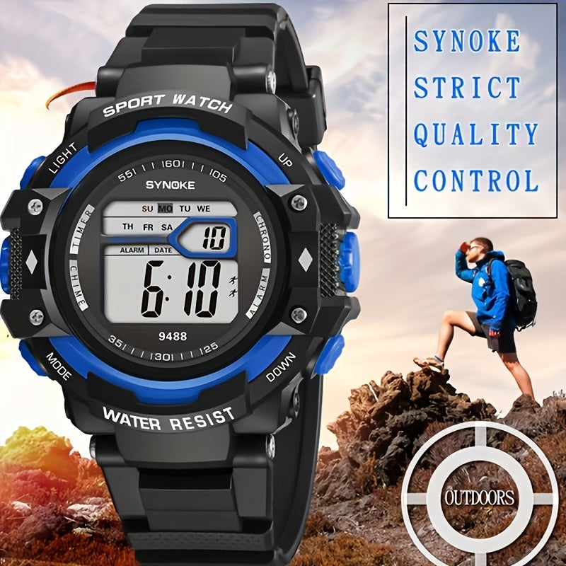 Waterproof Tactical Sports Watch Multifunctional Outdoor Lifesaving Survival
