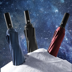 3 Fold Auto Umbrella Sun Protection Portable Folding Umbrella