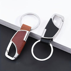 1pc Waist Hanging Metal Key Chain Key Holder Gift For Men Dad Father