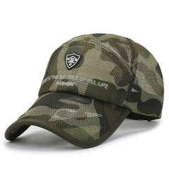 Men's Breathable Mesh Baseball Cap Sunscreen Fishing Cap