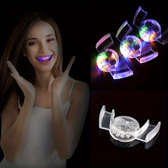 LED Flashing Mouth Guard Light Up Party Toy Christmas Halloween Gift