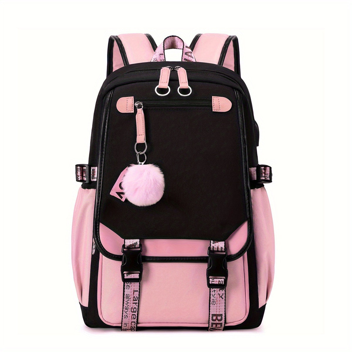 Schoolgirl Backpack High School Casual Boys Bag Decompression Waterproof
