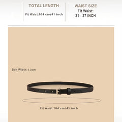 Vintage Casual Belt For Pants Jeans Dress For Her