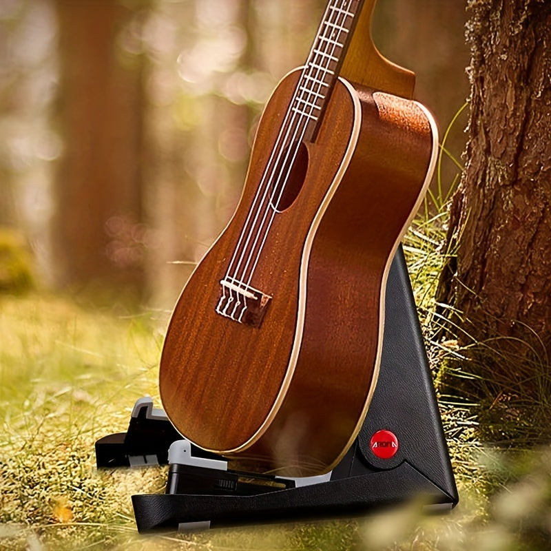 ABS Guitar Stand Movable Adjustment Arm Universal A-shaped Folding