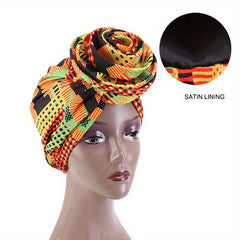 Boho Turban Cap Flower Print Head Wrap Bonnet Beanie Head Scarf Chemo Hats