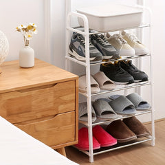5-Layer Shoe Cabinet Rack with Removable Layers