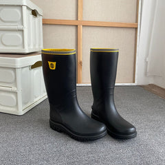 Men's Knee High Rain Boots Waterproof Non slip Outdoor Work Fishing Shoes