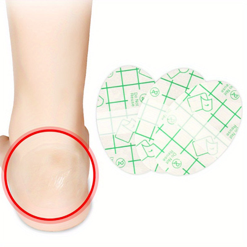 10pcs/20pcs Heel Stickers Self-adhesive Invisible Shoes Feetz Anti-wear Stickers