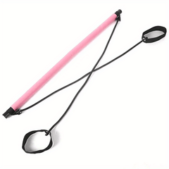 Multifunctional Yoga Bar with Resistance Band