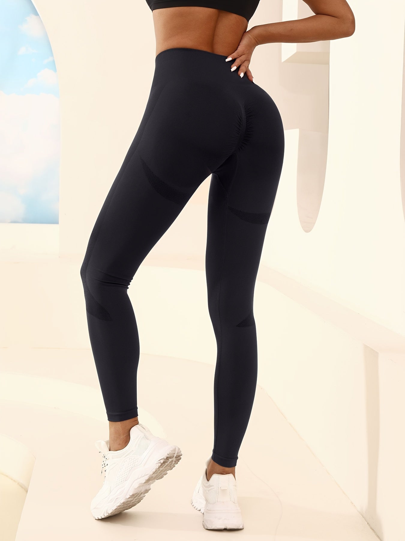 Seamless Hip Lifting Yoga Pants High Stretch Leggings