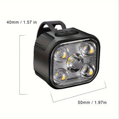 Rechargeable Bike Lights Set Waterproof Front Back Taillight