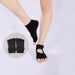 Professional Non Slip Yoga Socks Strap Cross Soft Comfort Sweat Absorption Socks