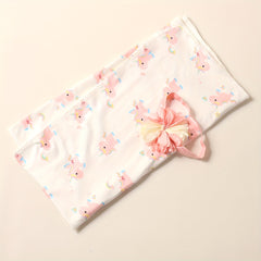 2 Piece Newborn Swaddle Set for Baby Photography Props
