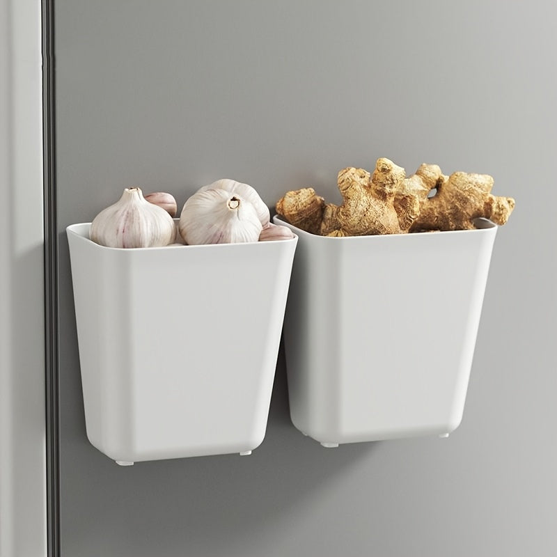 Wall Mounted Storage Box Punch Stick on Storage Rack Student Dormitory
