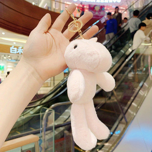 Dinosaur Backpack Doll School Bag Plush Toy Mini Ornament