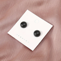 Solid Frosted Magnet Buckle Thin Scarf Buckle For Women