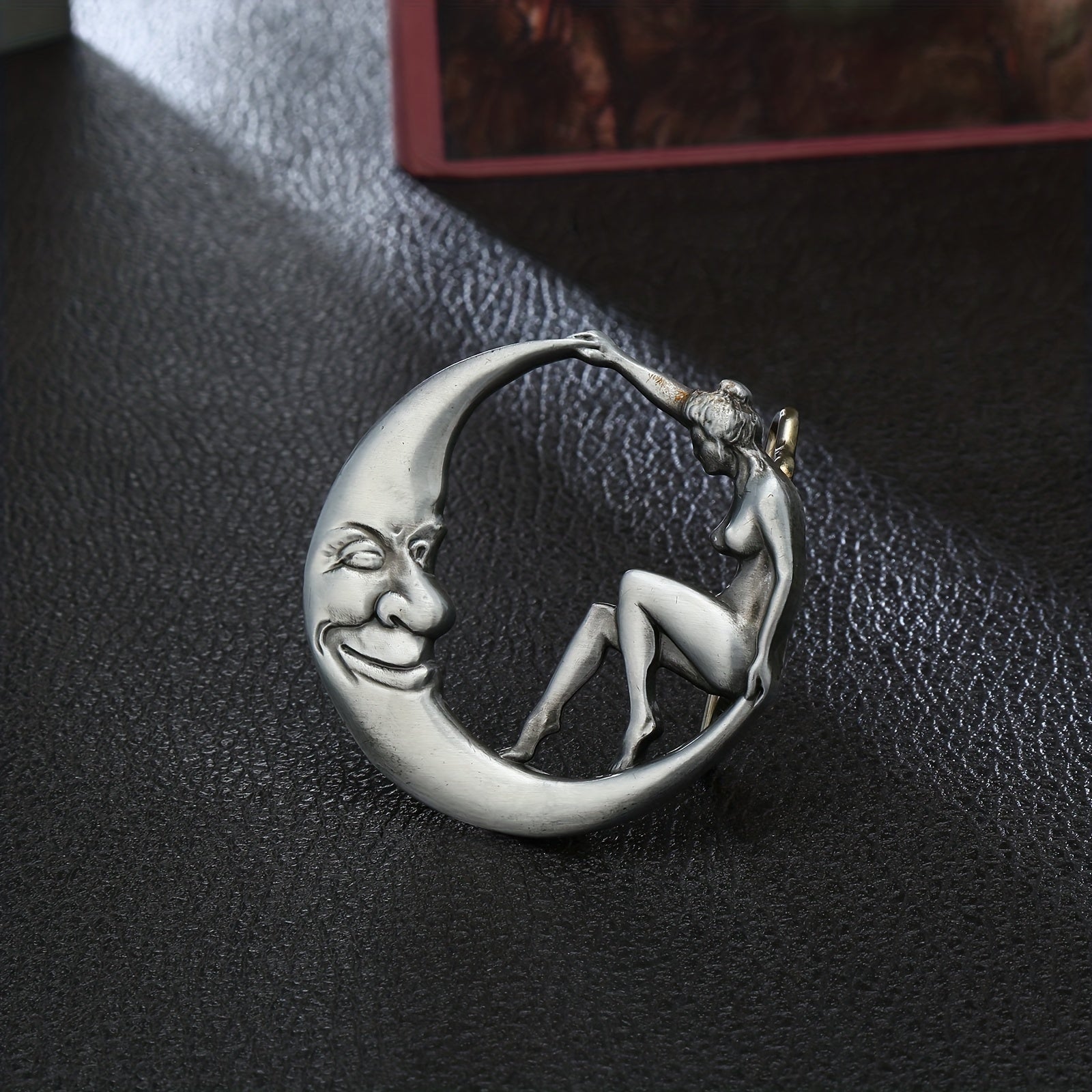 Moon Beauty Belt Buckle - Novelty Fashion Accessory