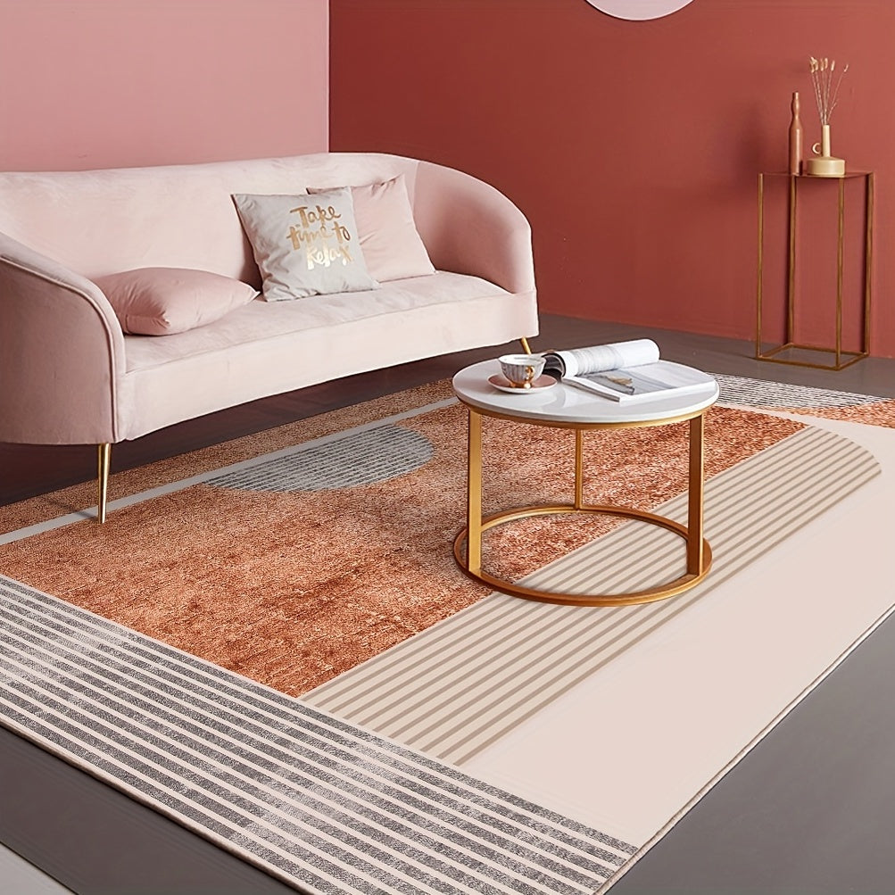 Ice Fire Print Area Rug Living Room Bedroom Dining Room