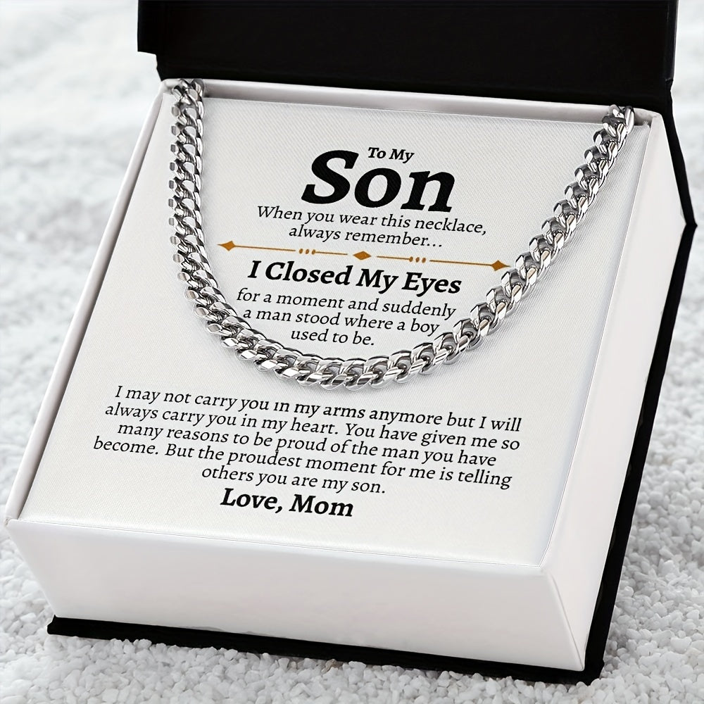 Hip Hop Style Chain Necklace Decorative Accessories Gift For Son