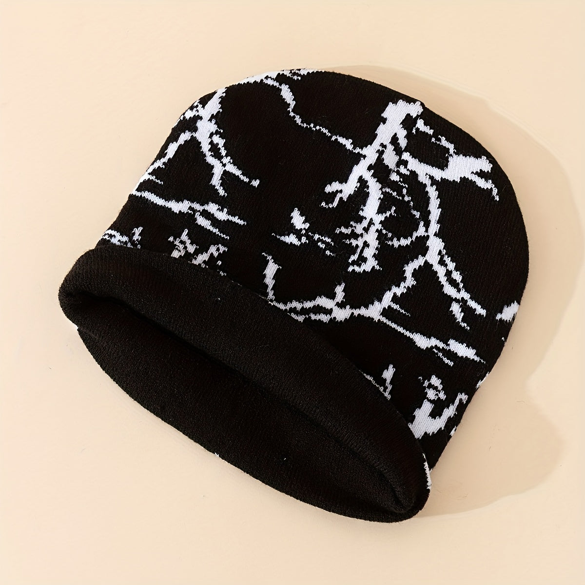 Knitted Woolen Hat Winter Warm Cold-proof Beanie Hats for Men Women