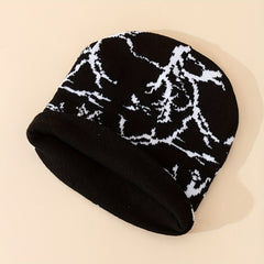 Knitted Woolen Hat Winter Warm Cold-proof Beanie Hats for Men Women