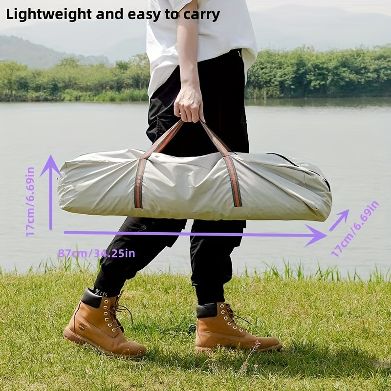 Quick Opening Tent for 3-4 People Double Layer Breathable Portable Camping