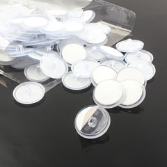 50pcs Transparent Ceiling Hook Self Adhesive Strong Hook Christmas Light
