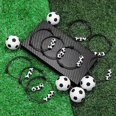 Sports Pendant Bracelet Soccer Bead - Adjustable Inspirational