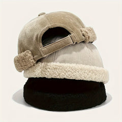 Winter Retro Warm Brimless Cap Unisex
